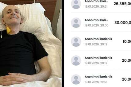 Anonimni donator uplatio 56.000 KM za liječenje Refika Hajrića