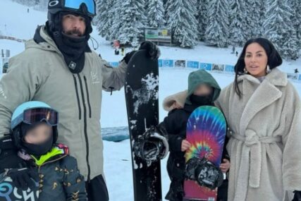 UŽIVAJU NA ZIMOVANJU Seka Aleksić podijelila trenutke sa Kopaonika, sinovi u ful opremi za skijanje