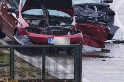 Sudar kod Cazina potpuno zaustavio saobraćaj