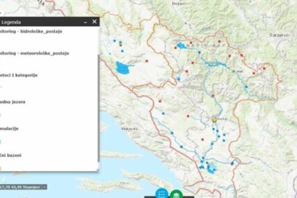 Na vodnom području Jadranskog mora očekuje se porast vodostaja