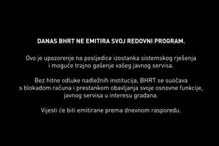 BHRT u vanrednom režimu: Program prekinut, rok EBU-a ističe za 48 sati