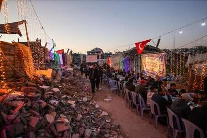 Fudbalski klub podijelio iftare u Gazi u znak solidarnosti s Palestincima