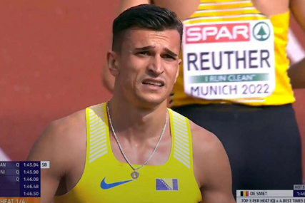 Abedin Mujezinović na Balkanskom dvoranskom prvenstvu osvojio zlato na 800 m