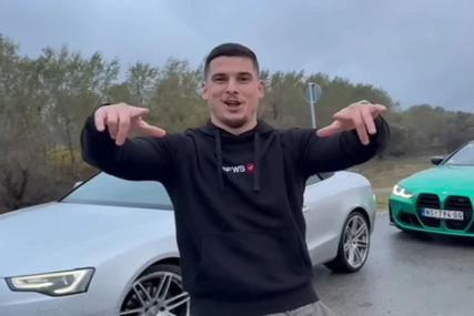 Popularni youtuber noćas doživio tešku saobraćajku, ovo su svi detalji: Slupao skupocjeni BMW (FOTO)