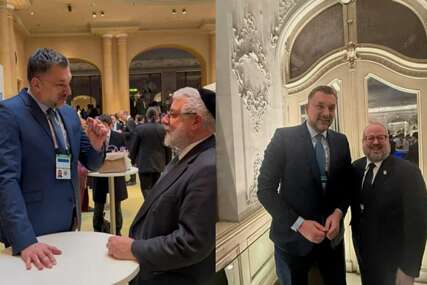 Konaković se sastao s Trumpovim izaslanikom za borbu protiv antisemitizma i predsjednikom Konferencije evropskih rabina