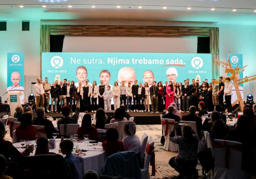 FOTO: UDRUŽENJE SRCE ZA DJECU OBOLJELU OD RAKA