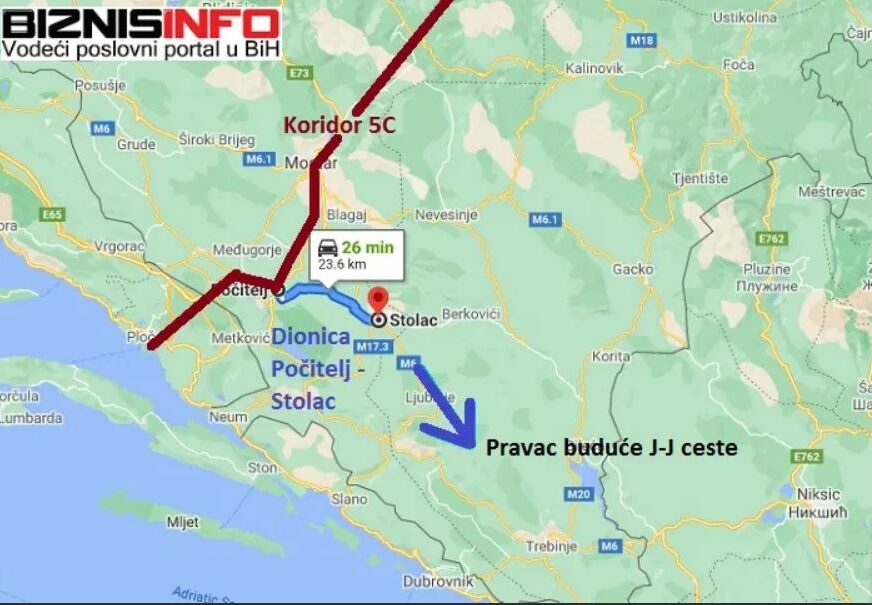 FOTO: PRVO BI SE GRADILA DIONICA OD POČITELJA DO STOCA