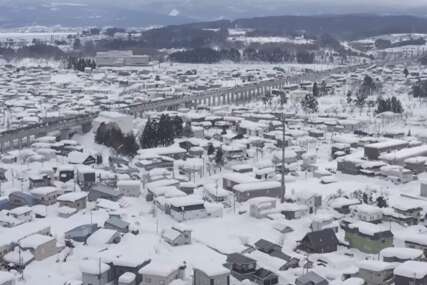 Desetine poginulih u Japanu, snježna oluja zatrpala gradove VIDEO