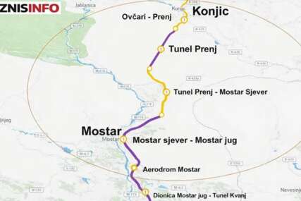EBRD za Koridor Vc projekt Mostar sjever - Mostar jug daje grant od preko 140 miliona eura
