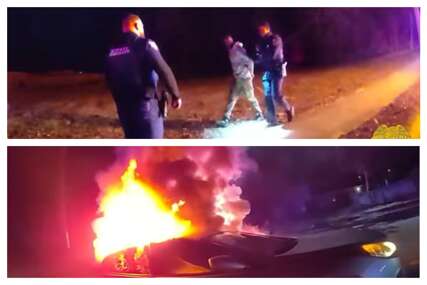 Policajac Almin Rešidović heroj u SAD-u: Iz gorućeg auta spasio ženu nakon nasilne otmice i sudara