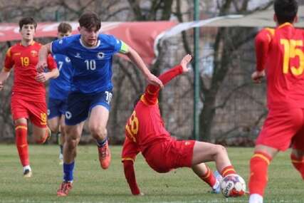 Reprezentacija BiH U19 upisala još jedan remi protiv Crne Gore