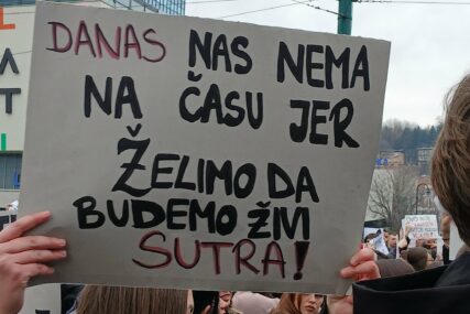 Studenti iz Novog Pazara podržali kolege u Sarajevu u borbi za pravdu