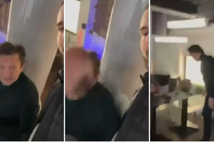 (VIDEO) Tiktoker razbjesnio Bjelogrlića u kafiću, glumac mu izbio telefon iz ruke