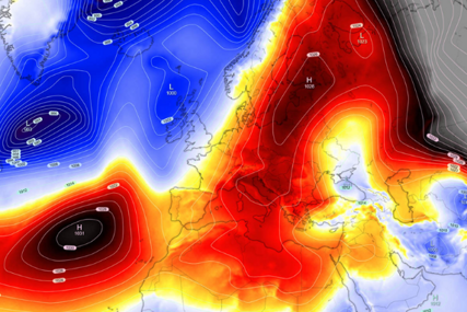 Meteorolozi objavili karte: Formira se toplinska kupola