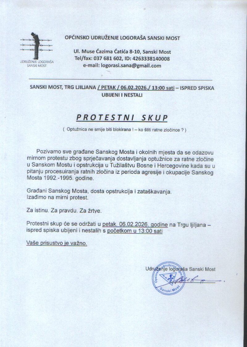 FOTO:  SAVEZ LOGORASA U BIH
