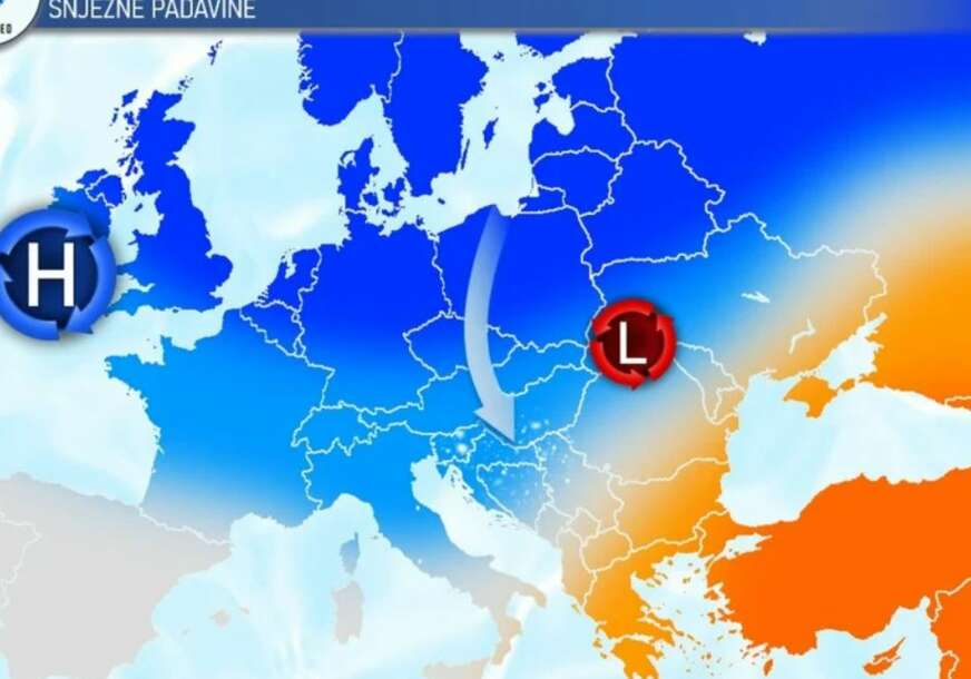 FOTO: : FACEBOOK / BH METEO, 6. FEBRUA
