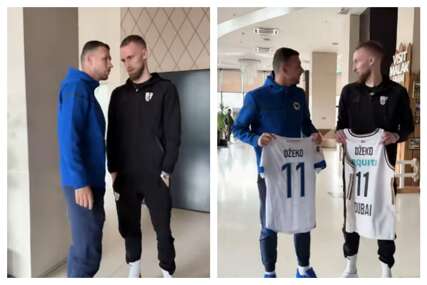 Džeko i Musa u Sarajevu (VIDEO)