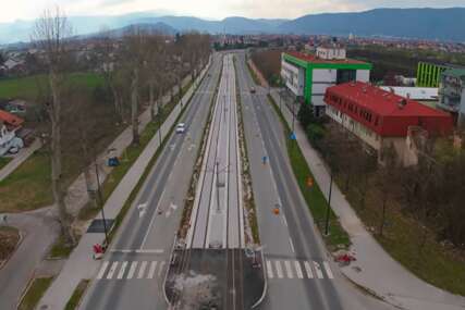 Dron snimak trase Ilidža – Hrasnica 🚁