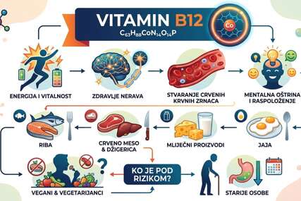 Vitamin B12: Nevidljivi čuvar Vaše energije