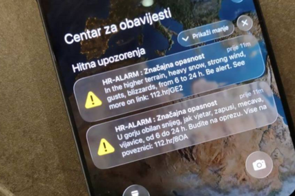 Alarm na telefonima probudio Hrvate: “Pomislio sam da su krenule balističke”