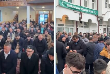 (VIDEO) Bajram-namaz klanjan u Srebrenici, vjernici poslali poruke mira i zajedništva