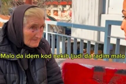 (VIDEO) "Ne mogu da umrem dok to ne uradim" Baka Borka prodaje povrće da digne kćerki spomenik