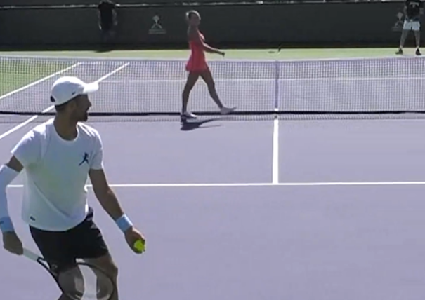 FOTO: X/SCREENSHOT/TENNIS TV