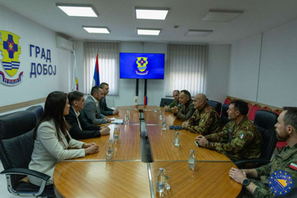 Komandant EUFOR-a posjetio Doboj