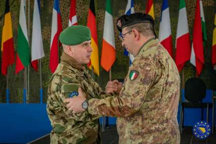 U bazi EUFOR-a u Butmiru obavljena primopredaja dužnosti