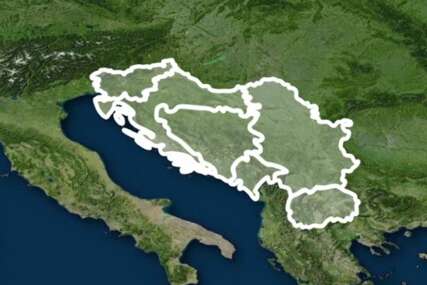 Čudna sličnost mapa Irana i Jugoslavije širi se mrežama
