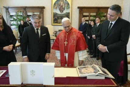 Predsjedništvo BiH s papom Lavom XIV: Potvrđeni izuzetno prijateljski odnosi BiH i Svete stolice