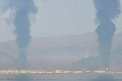 Emiratski Fujairah u plamenu, Iranci dronom pogodili važnu naftnu luku (VIDEO)