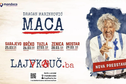 Nova predstava Dragana Marinkovića Mace "lajfkouč.ba" kreće na bh. turneju