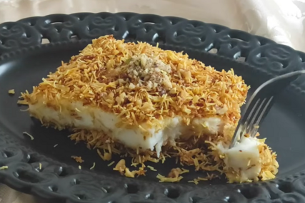 Odličan kolač za poslije iftara: Muhallebi kadaif