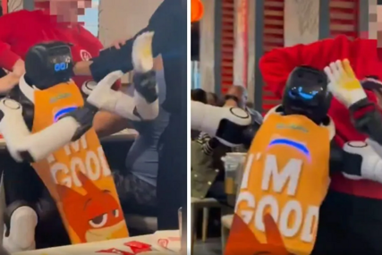 Robot izbačen iz restorana nakon što je "podivljao" - krenuo je sve razbijati