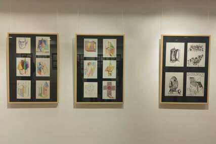 Prijedor - Crteži velikog umjetnika, grafičara i slikara Branka Miljuša u Galeriji Sreten Stojanović