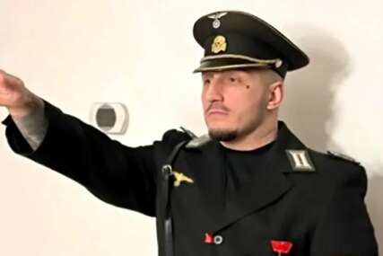 Instagram reagovao: Reper Vuk Mob objavio fotografiju u NACISTIČKOJ UNIFORMI uz Hitlerov pozdrav