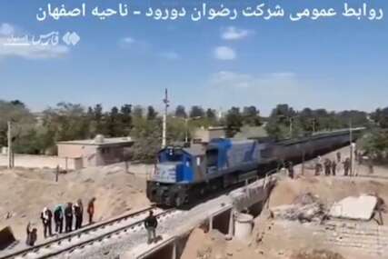 Iran obnovio željeznički most za samo tri dana nakon napada