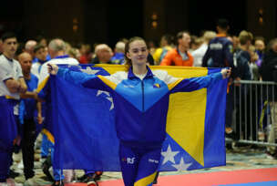 FOTO: MELINA RUŽNIĆ JUNIORSKI VICEPRVAK EVROPE I PRVAK SVIJETA 