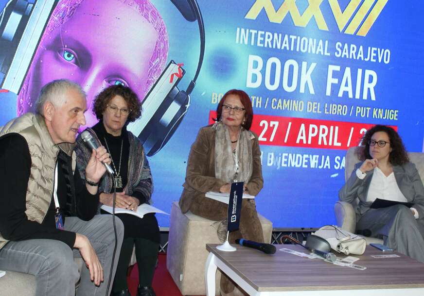 FOTO: MILORAD KOSTIĆ,  TIZIANI COLUSSO, ENISA BUKVIĆ I GIOSEPINA SOLZARO/E. MURAČEVIĆ