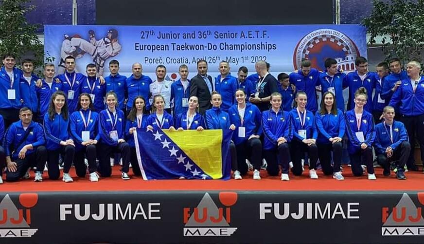 FOTO: TAEKWONDO REPREZENTACIJA BIH