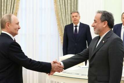 VELIKI SAVEZNICI Susret Putina i Araghchija u St. Petersburgu