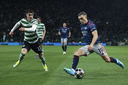 Arsenal golom iz 91. minute zakoračio u polufinale Lige prvaka
