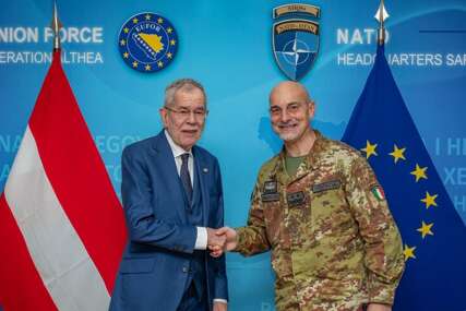 Sigurnosna situacija u BiH u fokusu: Van der Bellen i komandant EUFOR-a o stabilnosti i saradnji
