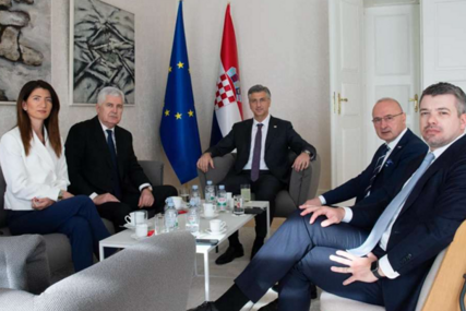 Čović u Zagrebu s Plenkovićem i Grlić Radmanom o Južnoj interkonekciji