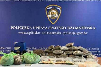 Policija u Makarskoj našla gomilu droge. Pogledajte kako to izgleda
