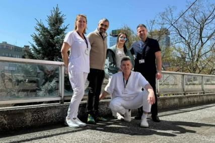 Dirljiv susret djevojke povrijeđene u tramvajskoj nesreći s dr. Gavrankapetanovićem koji joj je spasio život