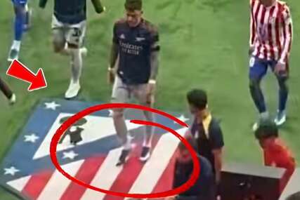 VIDEO Bek Arsenala hodao po grbu Atletica. Slijedio je fizički napad Simeonea i sina