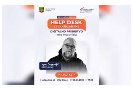 U četvrtak nova besplatna Help Desk sesija
