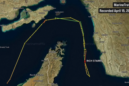 Kineski supertanker se vraća kroz Hormuz nakon što su ga Amerikanci potjerali
